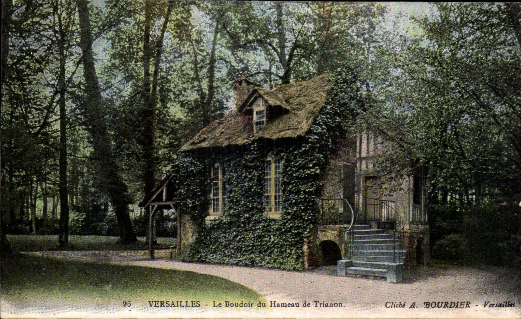CPA Versailles Le Boudoir Du Hameau De Trianon 