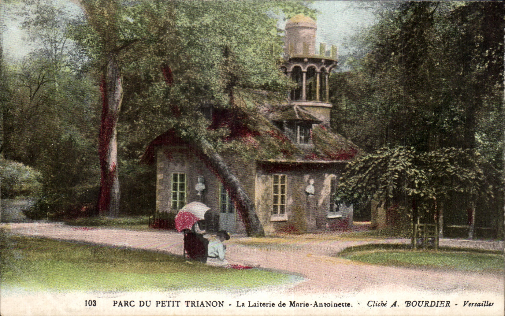 CPA Parc De Petit Trianon La Laiterie De Marie Antoinette 