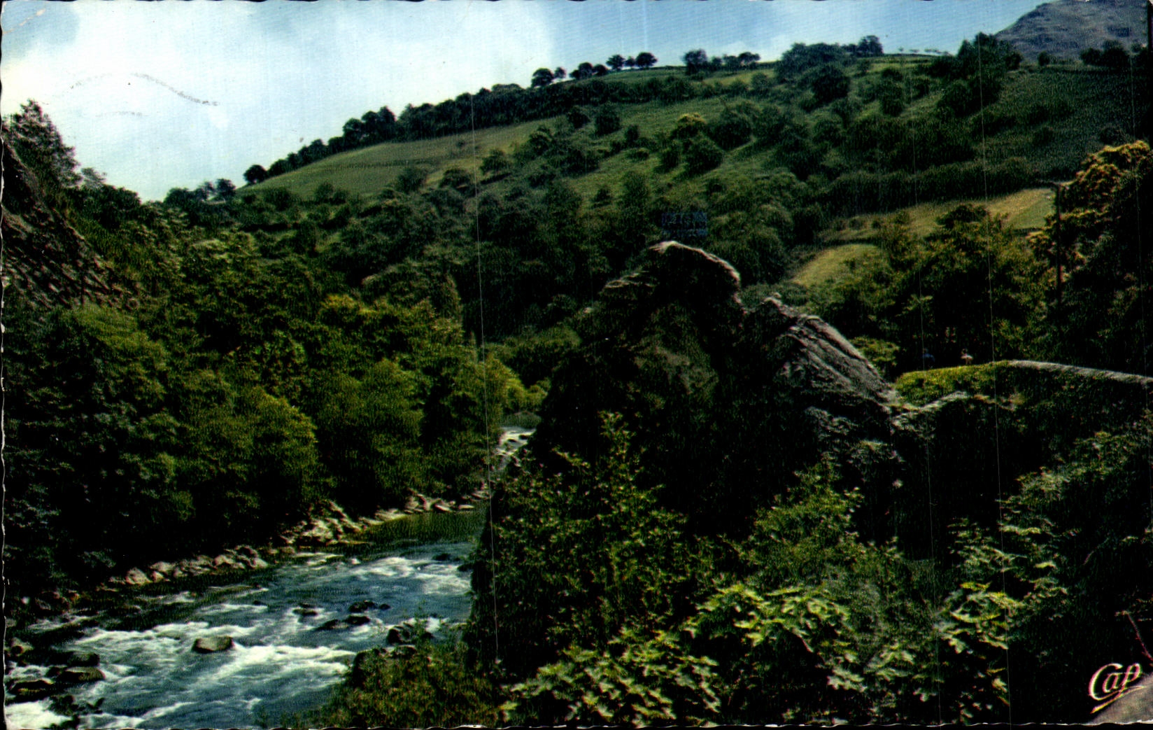 CPA Pays Basque Nive In Pas De Roland