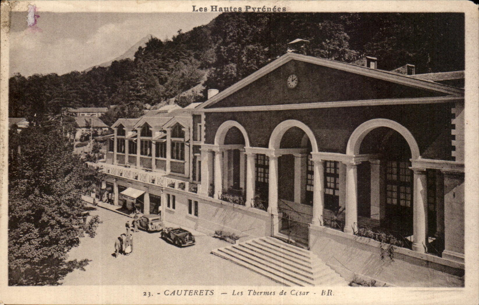 CPA Cauterets Thermal baths of Cesar