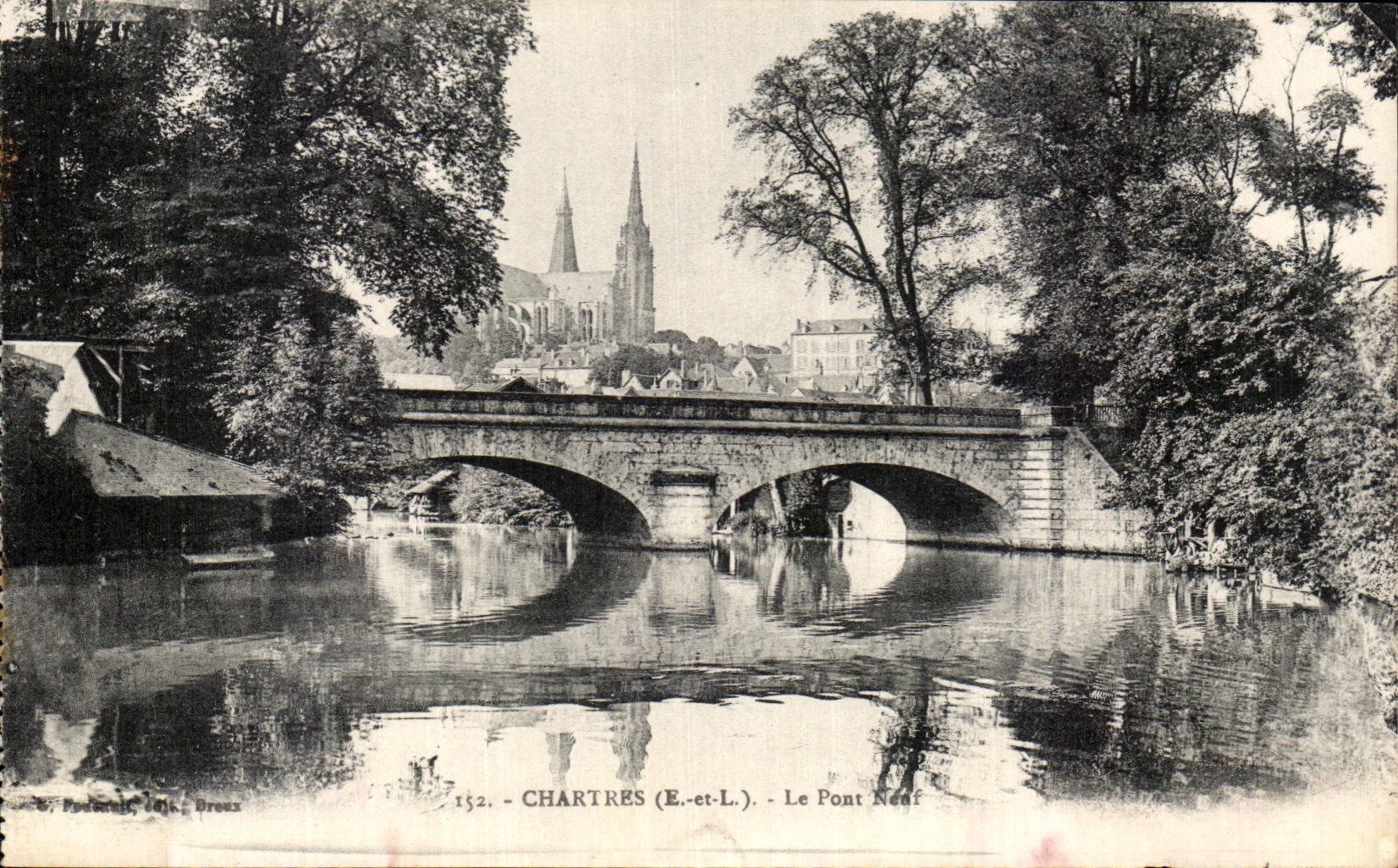 CPA Chartes Le Pont neuf