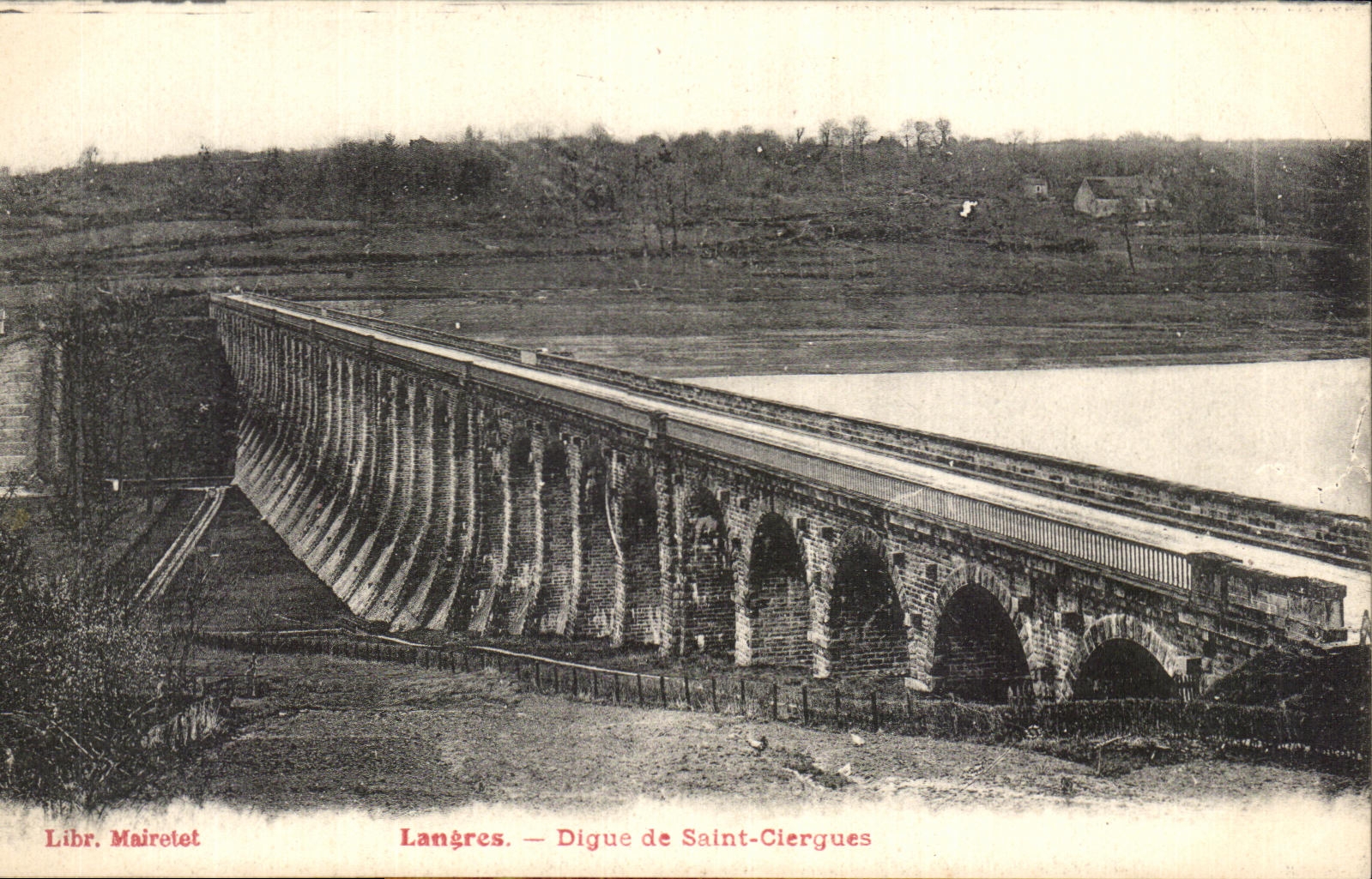 CPA Langres Digue de Saint Ciergues