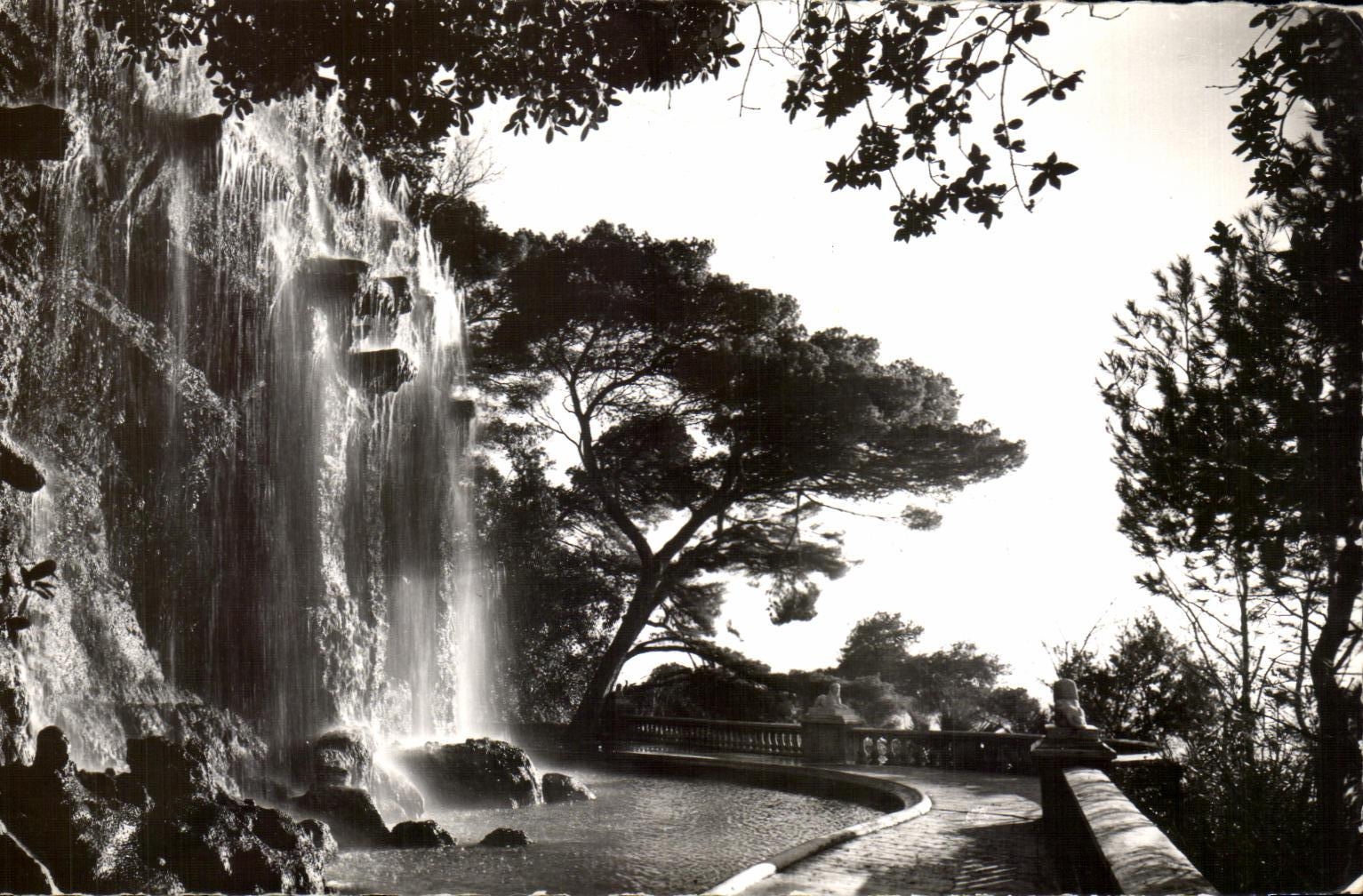 CPA Nice the Cascade of the Castle