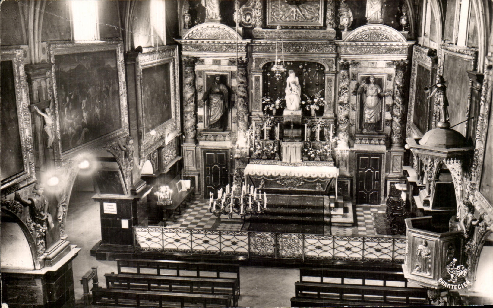 CPA Betharram Interieur de l'Eglise