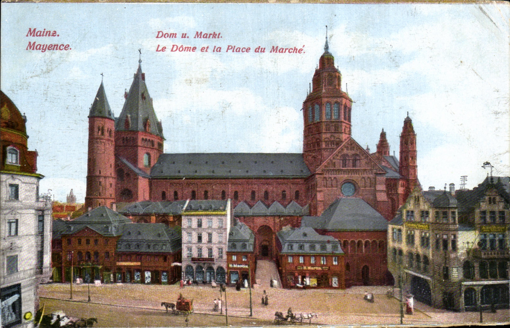 Dom U Markt de CPA Maguncia Maguncia