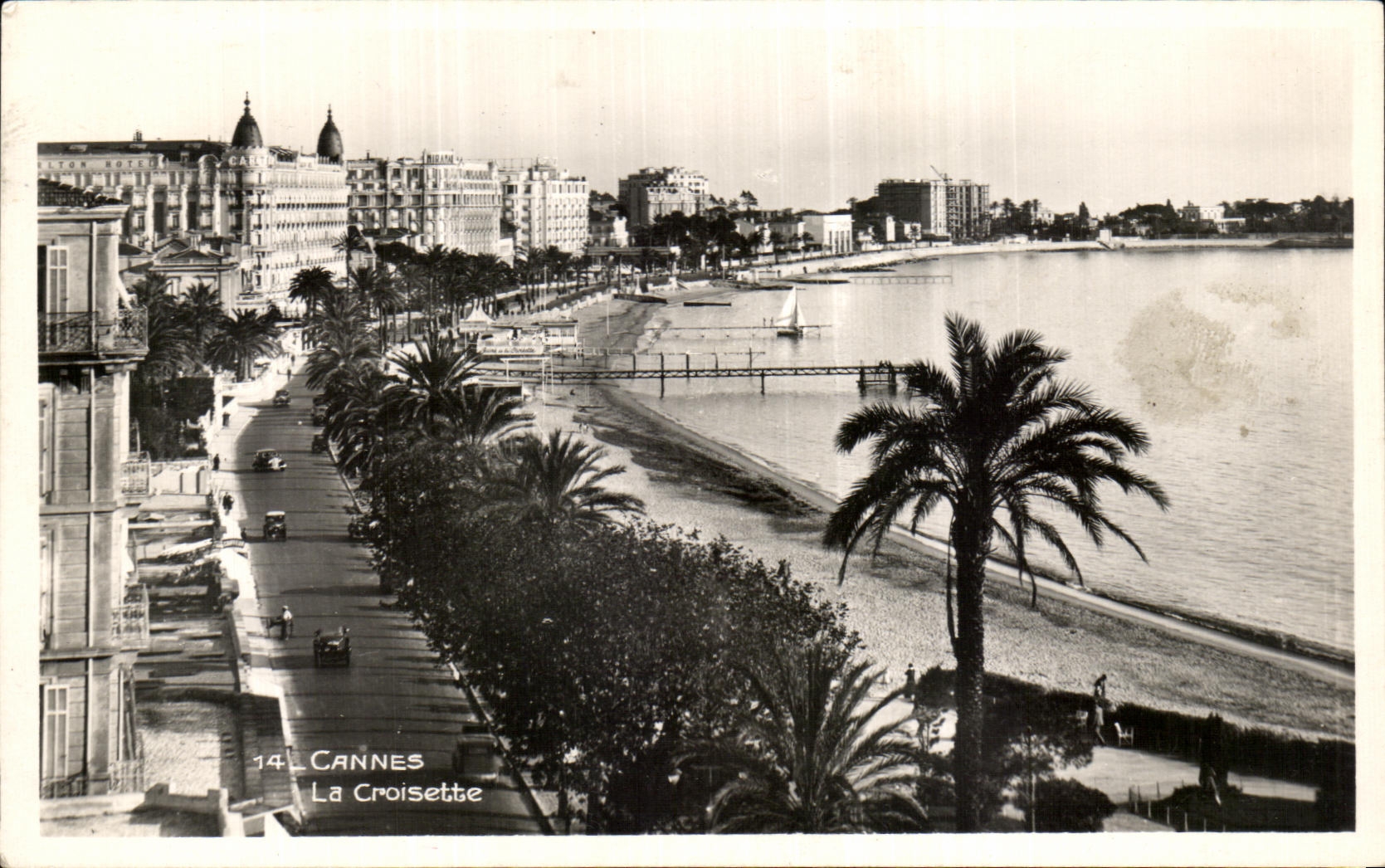 CPA Menton La Croisette 