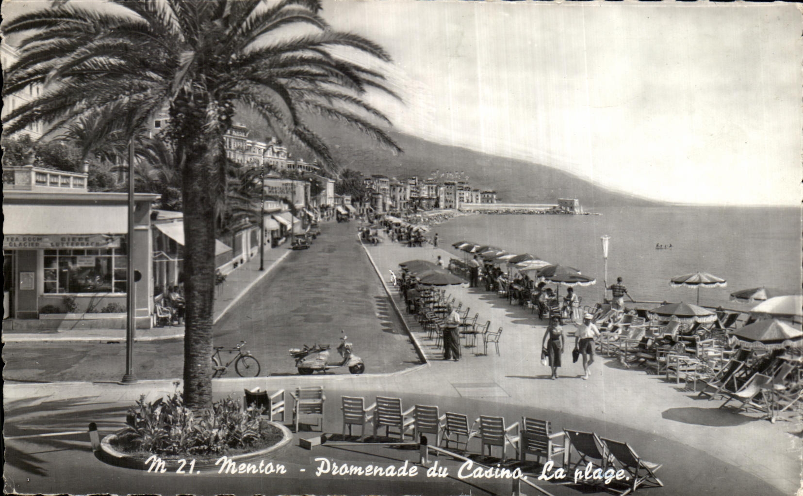 CPA Menton Promenade du Casino La Plage