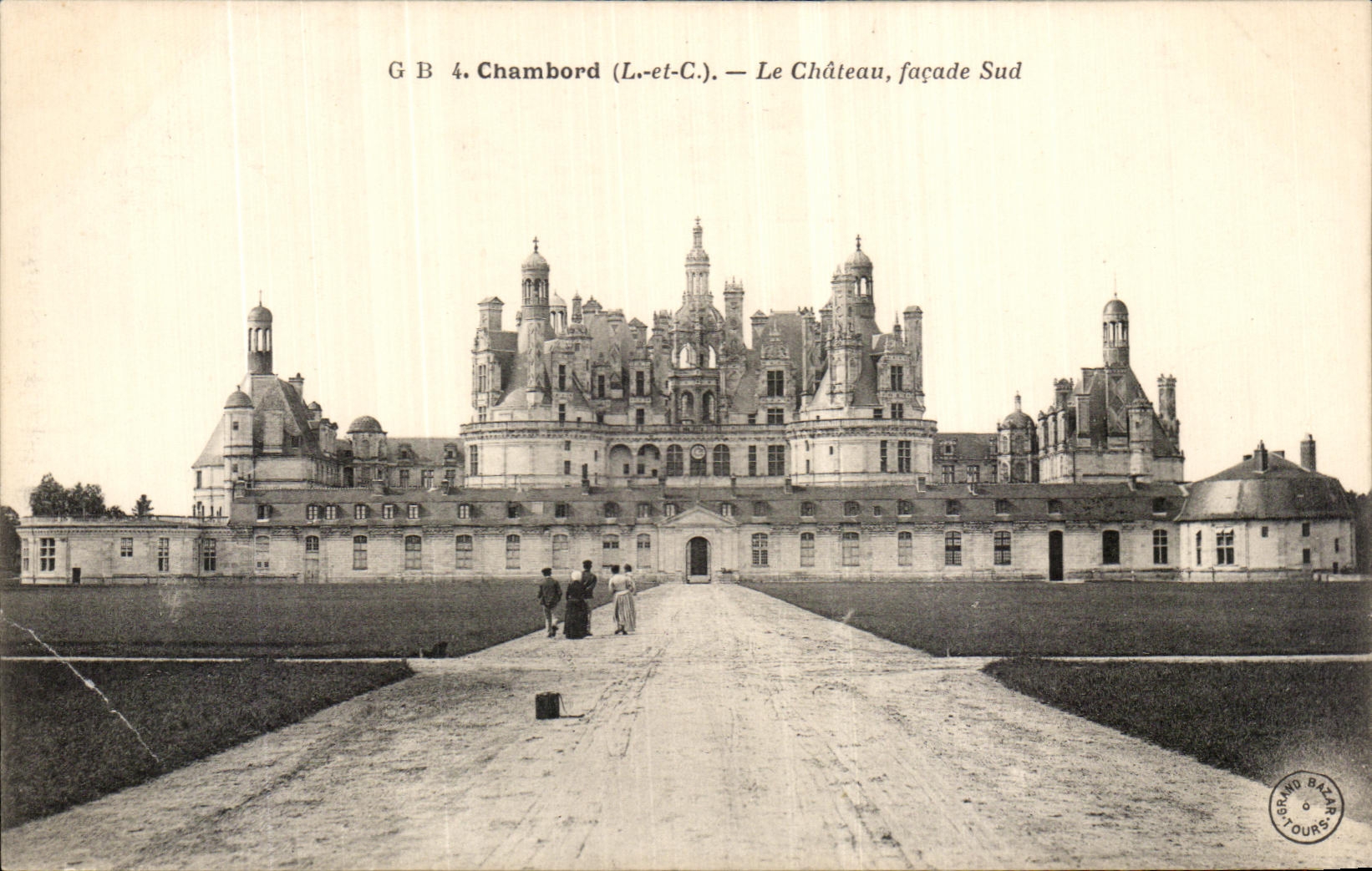 CPA Chambord Le Chateau Facade Sud