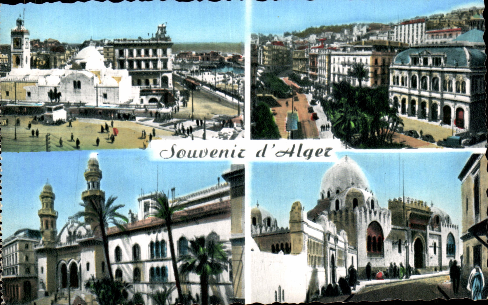 El gobierno del lugar de CPA Argel coloca la catedral Medersa de la opera