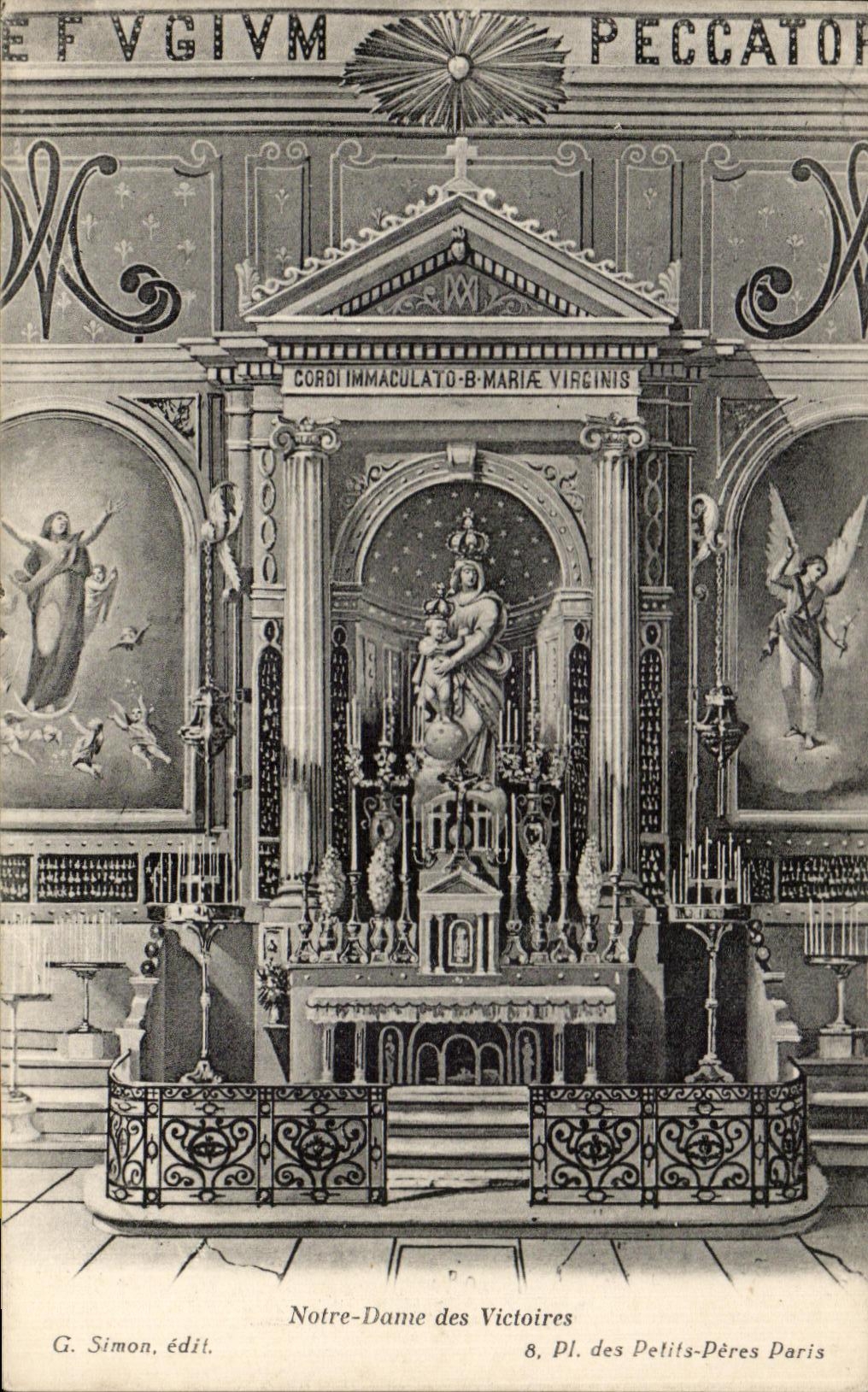 CPA Notre Dame des Victoires Paris