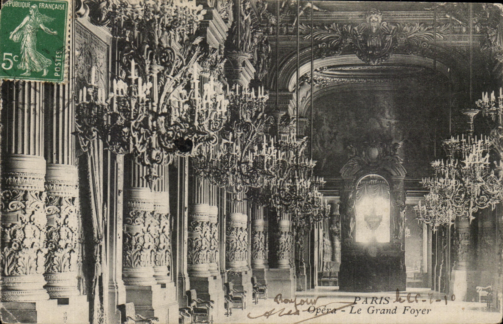 CPA Paris Opera Le Grand Foyer