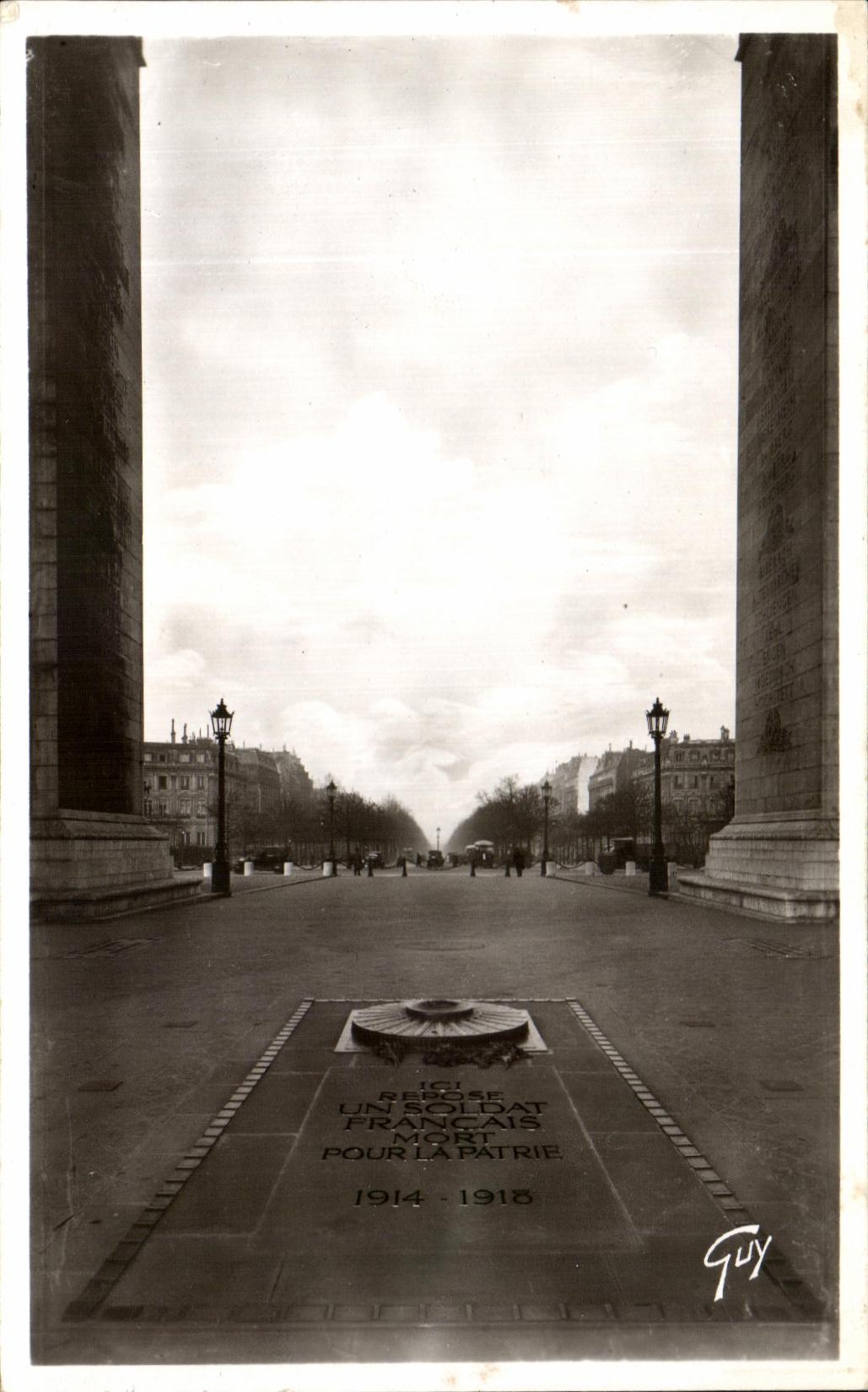 CPA Paris Et Ses Merveilles Tombeau Du Soldat Inconnu