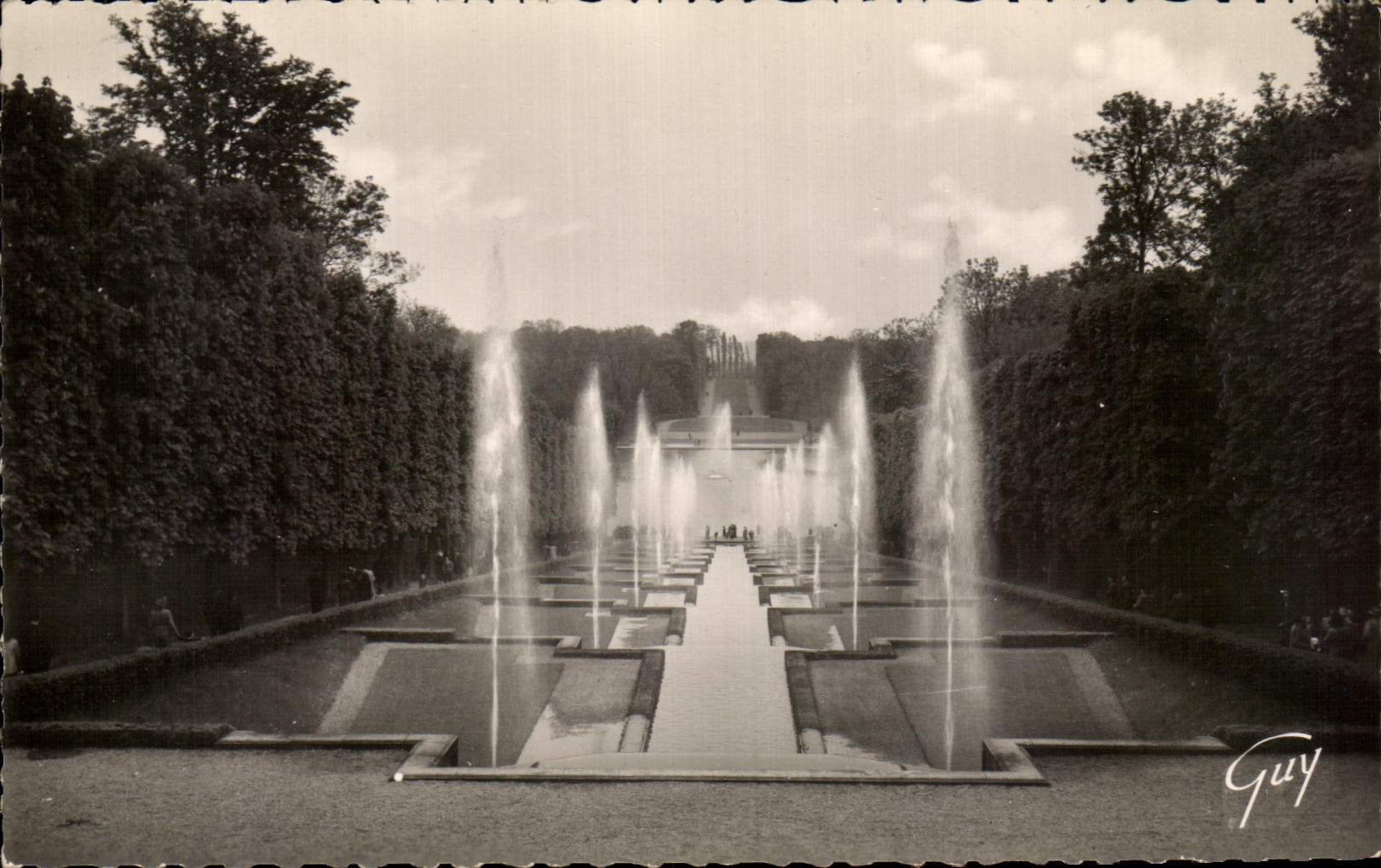 CPA Domaine De Seals y sus cascadas grandes de las maravillas y la alfombra verde