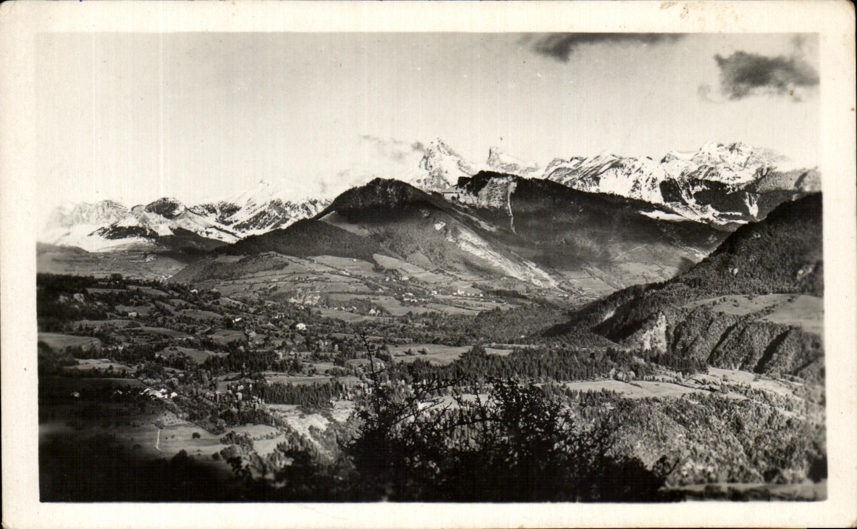 CPA Thonon Les Bains the Tooth D' Oche