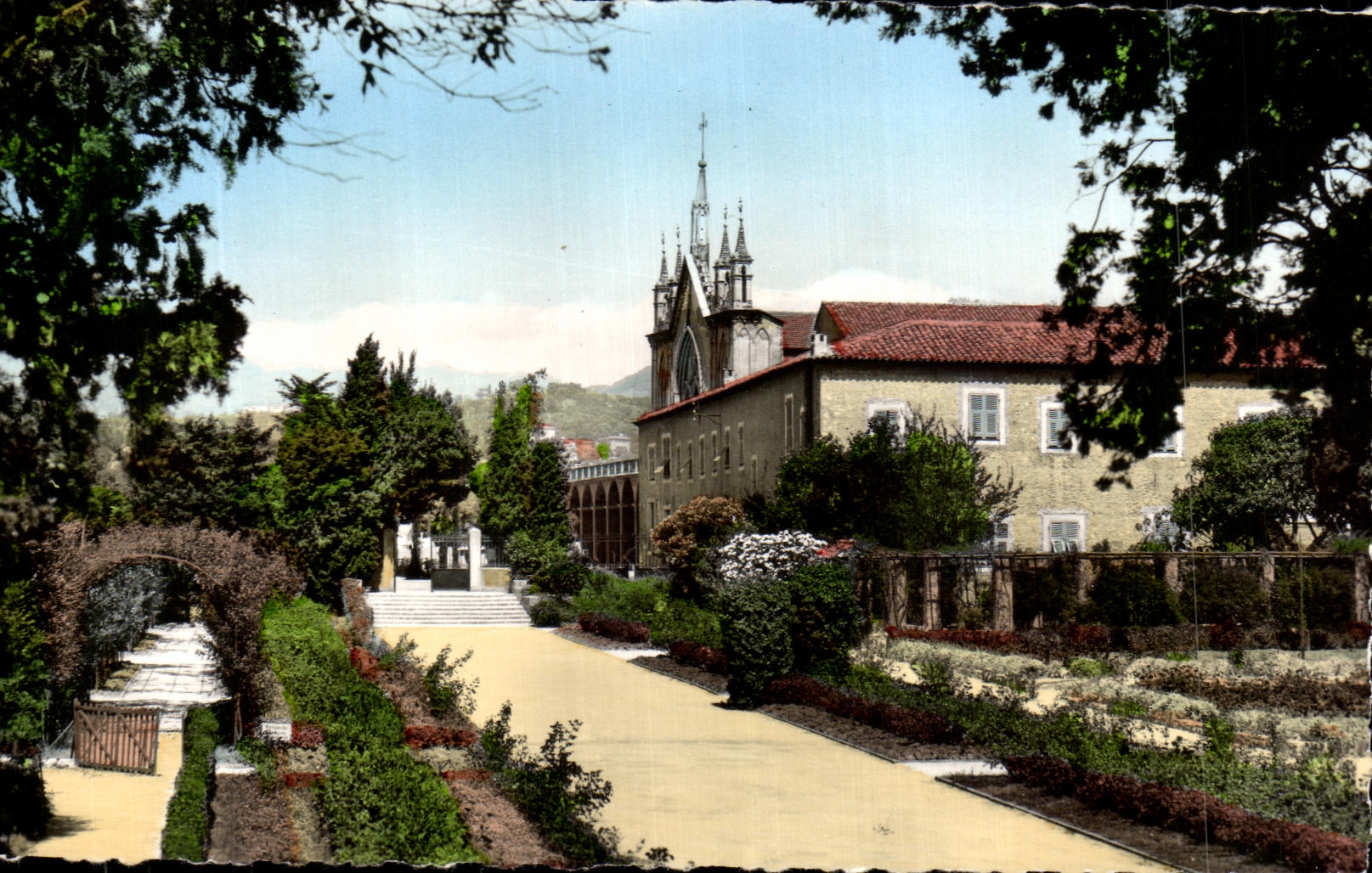 CPSM the Dimension Of Nice Azure the Garden Monastery of Cimiez