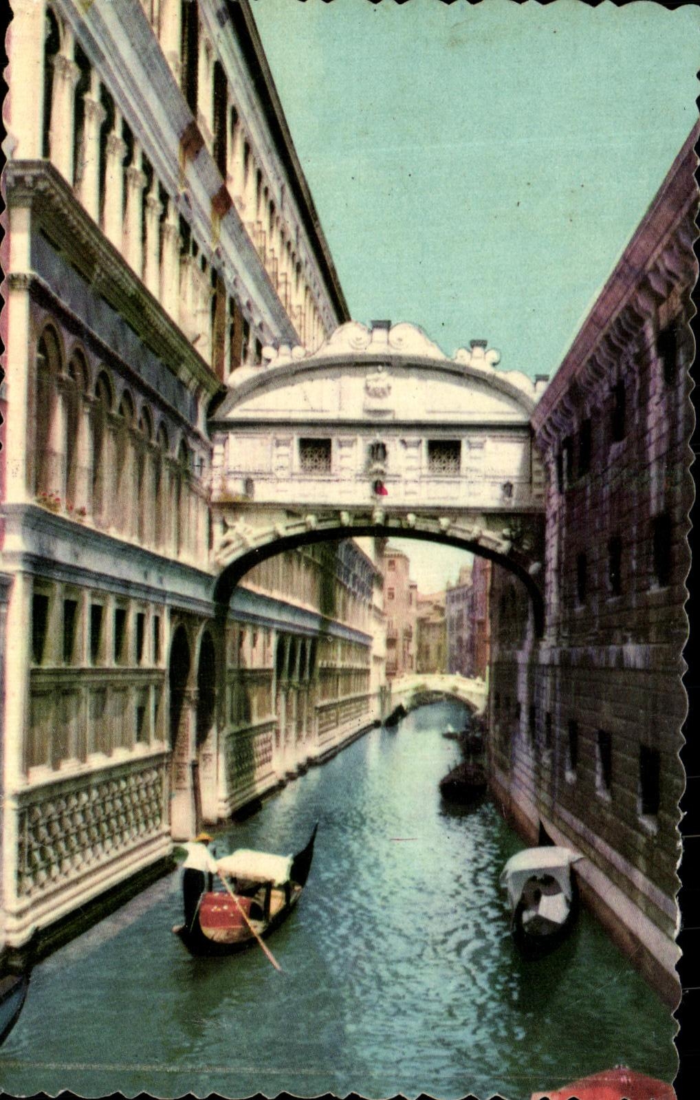 CPA Venezia Big shot dei Sospiri Pont of the sighs