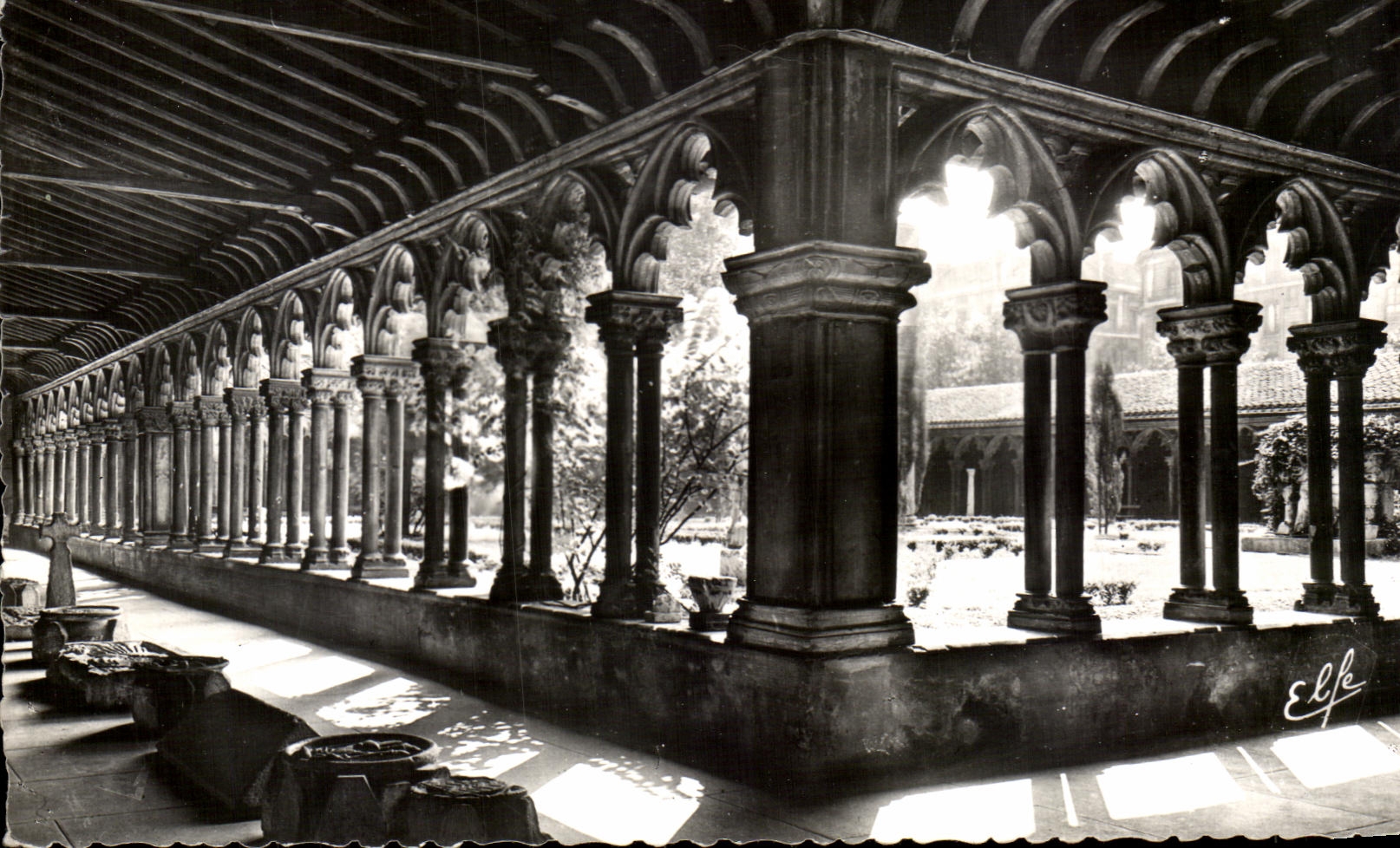 CPA Toulouse el museo del color de rosa de la ciudad de Augustins