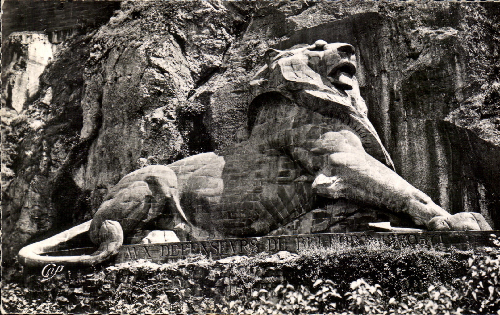 CPA Belfort Le Lion Bartholdi