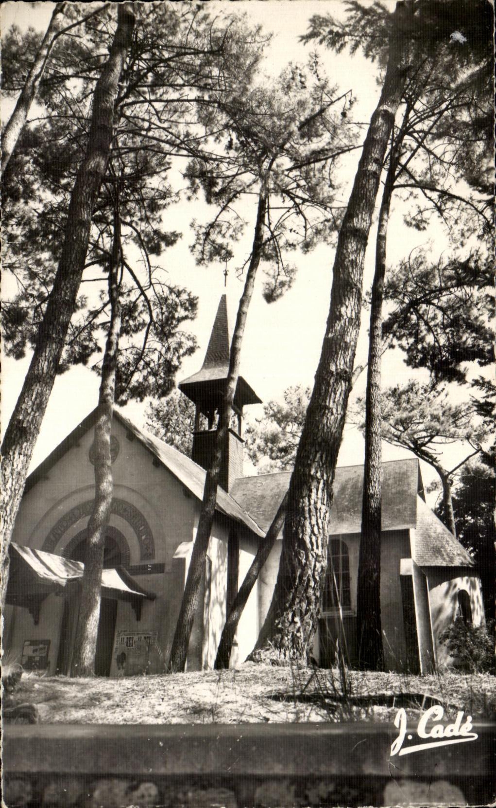 CPA el santo Brevin de la dimension del jade el La Chapelle del oceano en los pinos