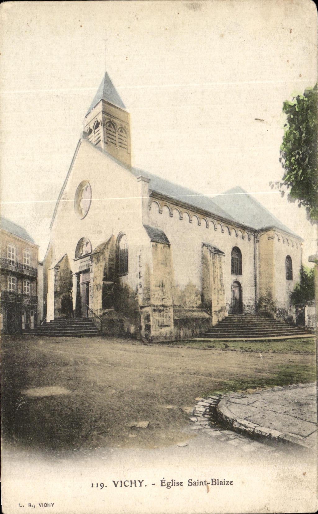CPA Vichy Church Saint Blaize