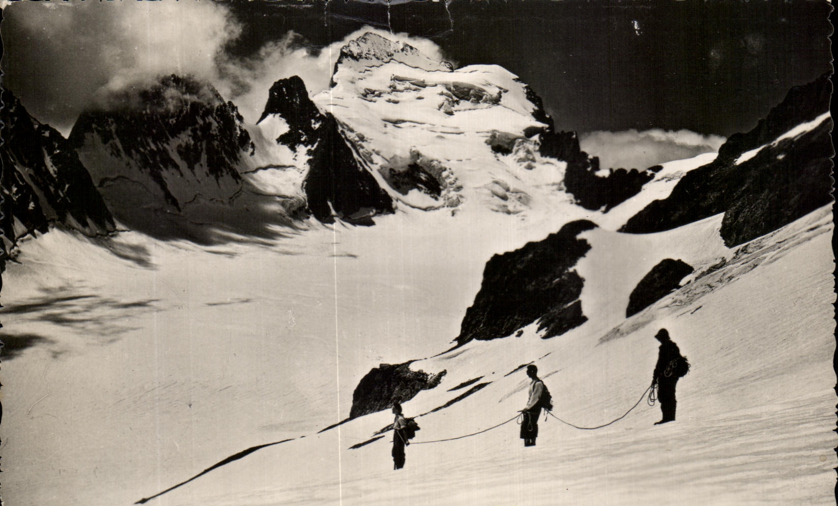 CPSM Les Ecrins et le Glacier Blanc Alpinisme