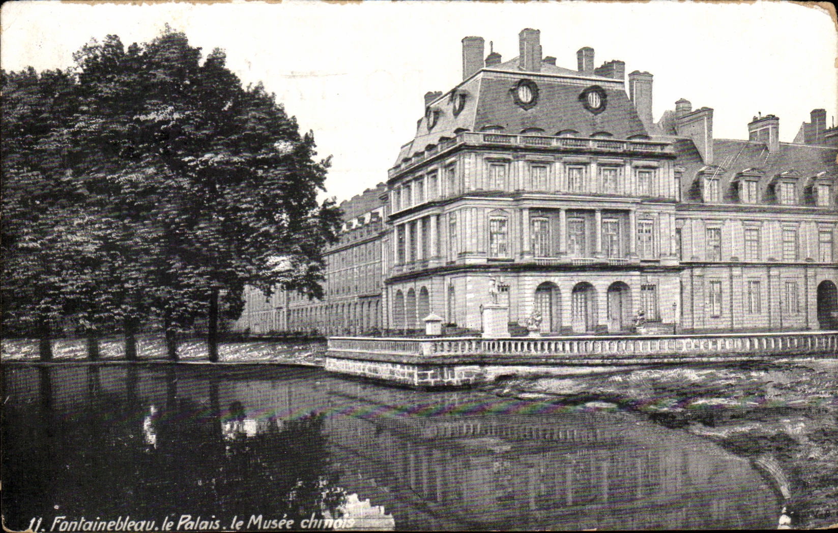 CPA Fontainebleau le Palais le musee Chinois