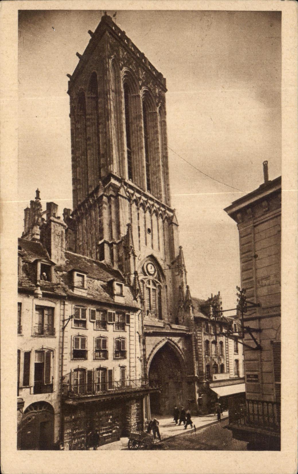 CPA Caen Saint Jean Toul of the Gate