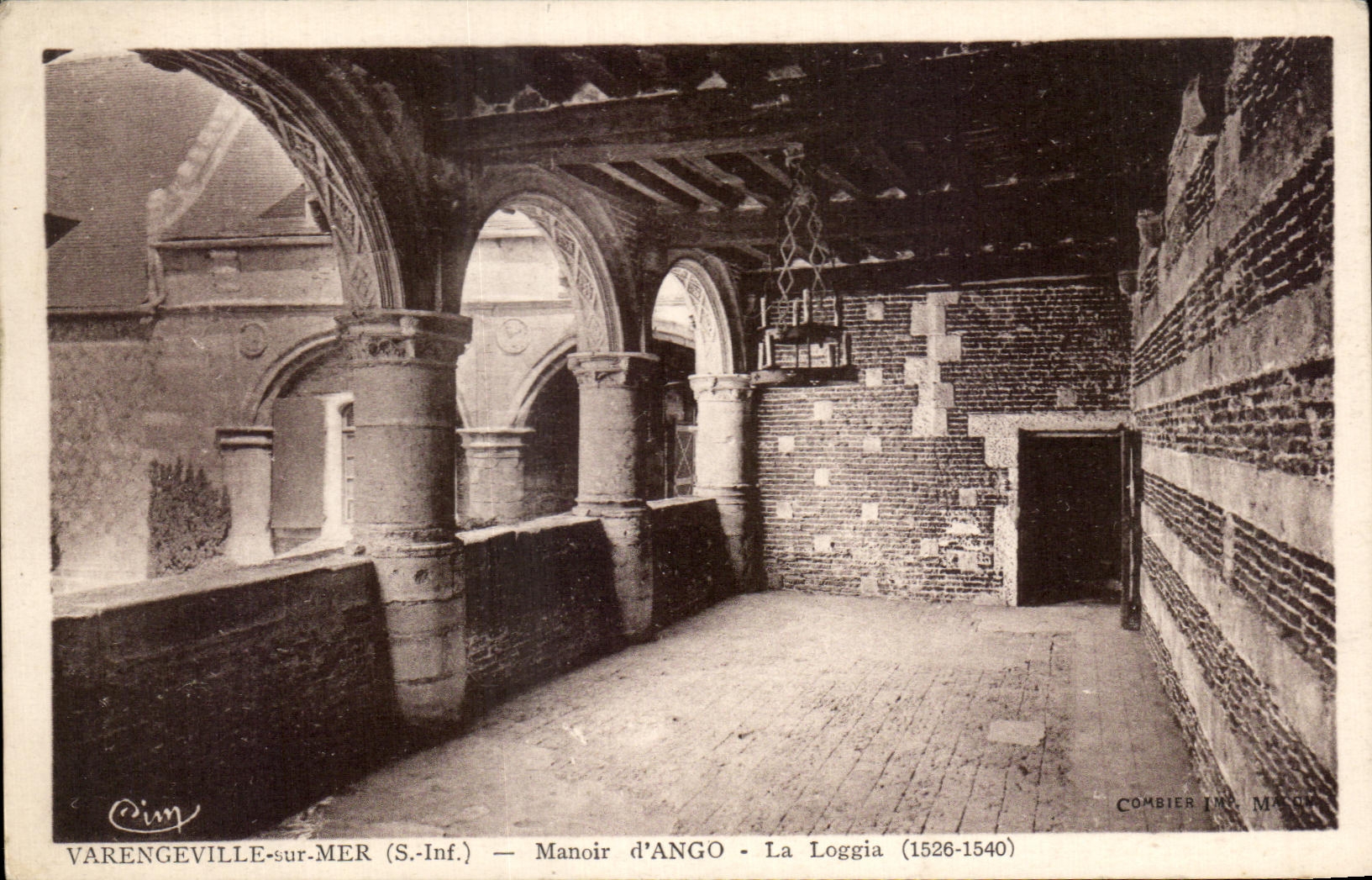 CPA Varengeville on Sea Manor of Ango the Loggia