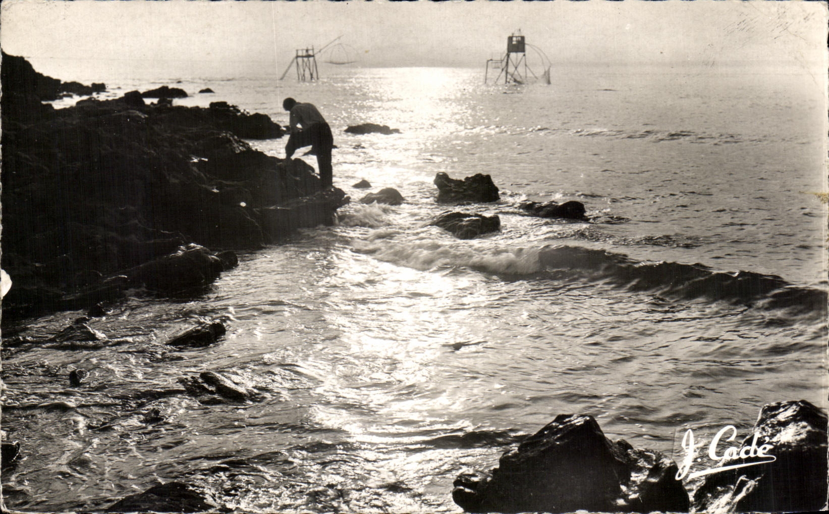 Santo Brevin de CPA el sacador contra dia en el pescador del mar