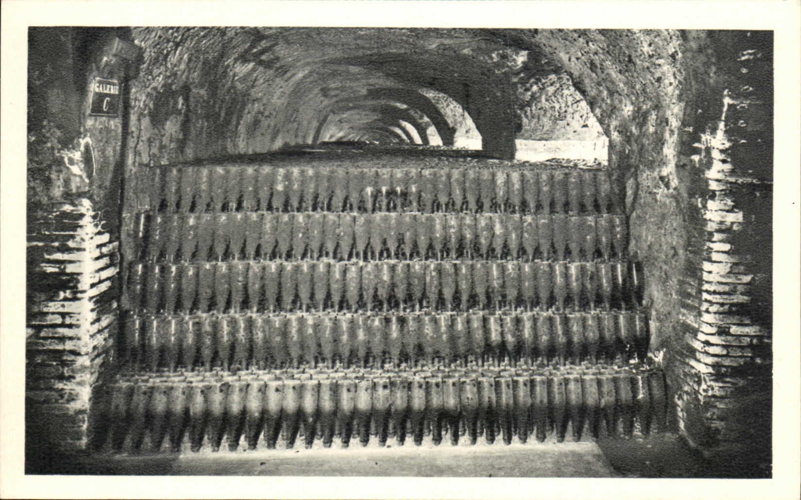 CPA a Mass of 12000 Bottles Moet and Chandon champagne