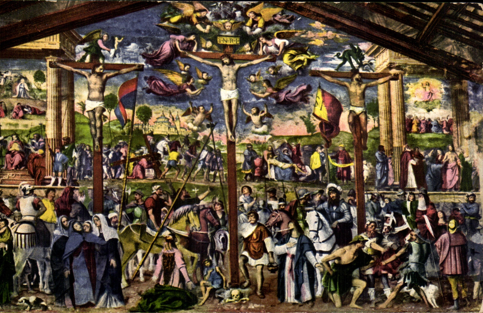 CPA Lugano La Crucifissione