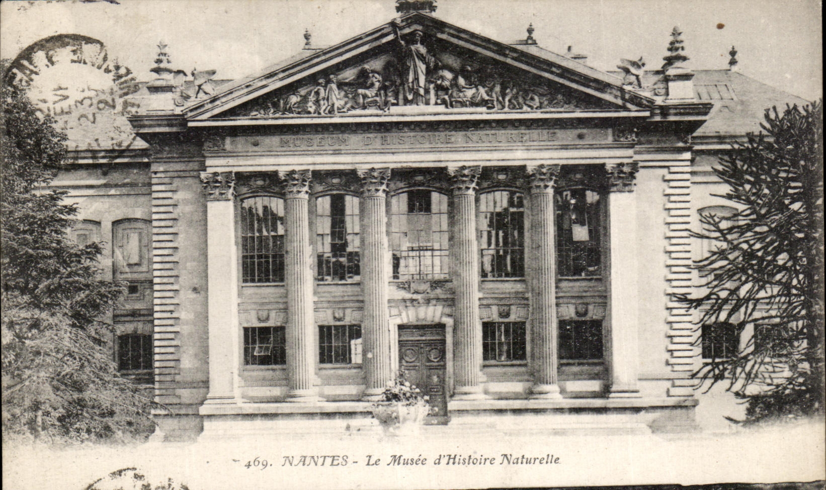 CPA Nantes the Museum of Hisloire Natural