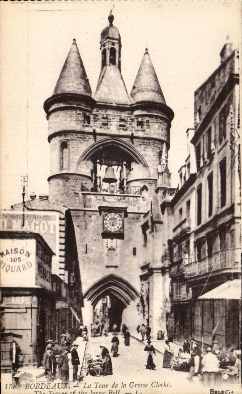 CPA Bordeaux La Tour de la Grosse Cloche