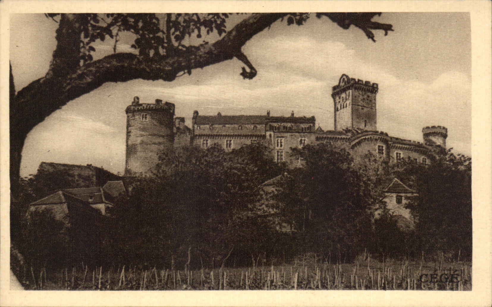 CPA Chateau De Castelnau Bretenoux