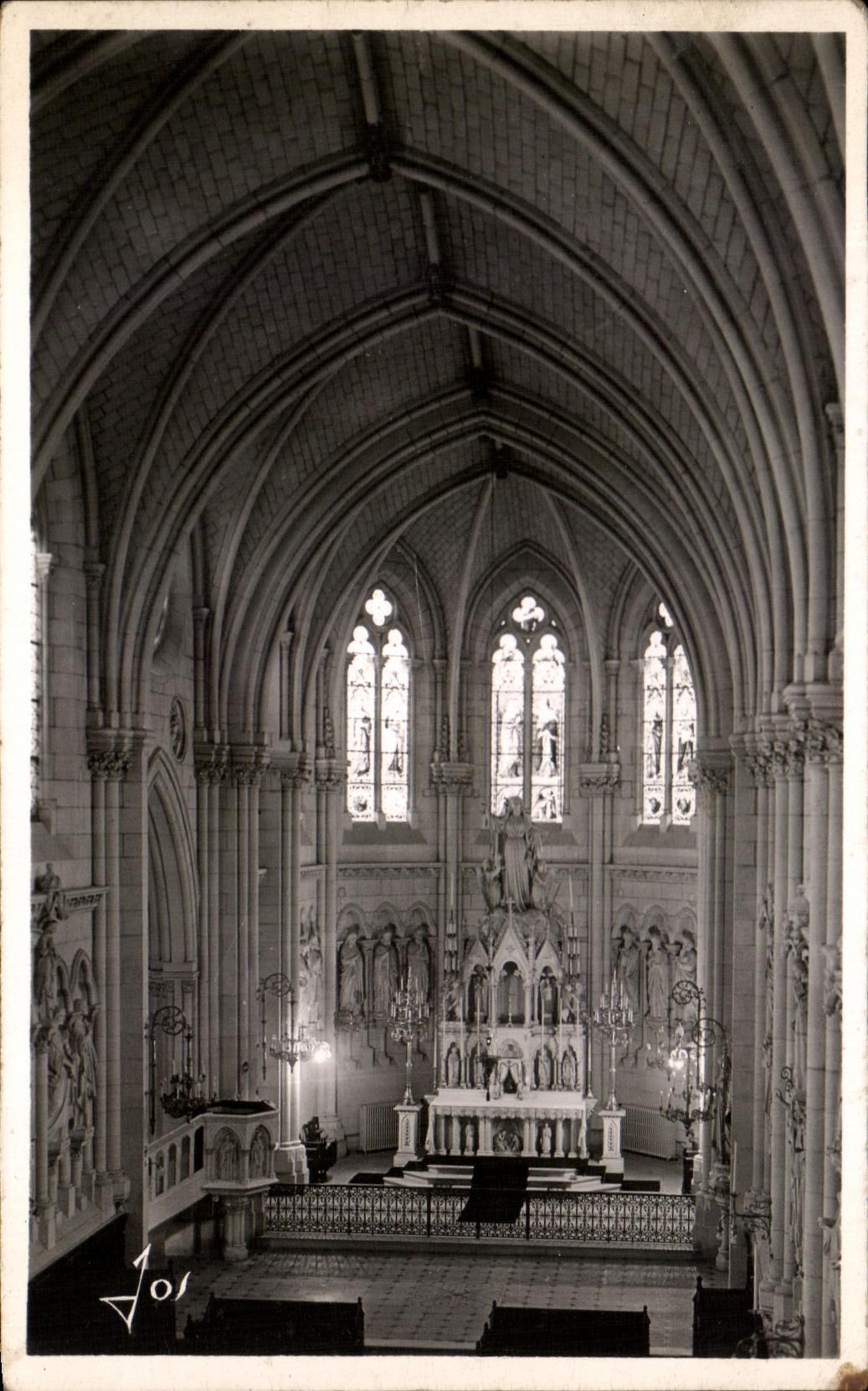 CPA Angers La Retraite Du Sacre Coeur La Chapelle