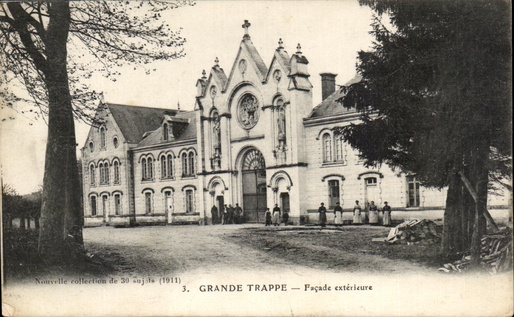 CPA Grande Trappe Facade exterieure