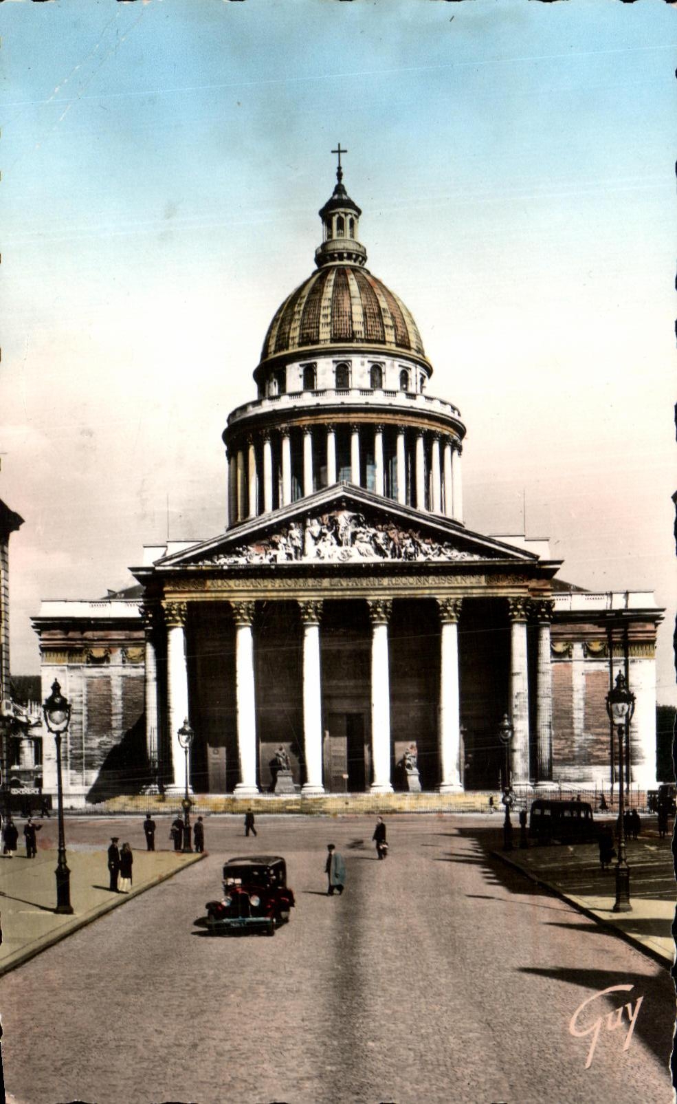 CPA Paris y sus maravillas el panteon