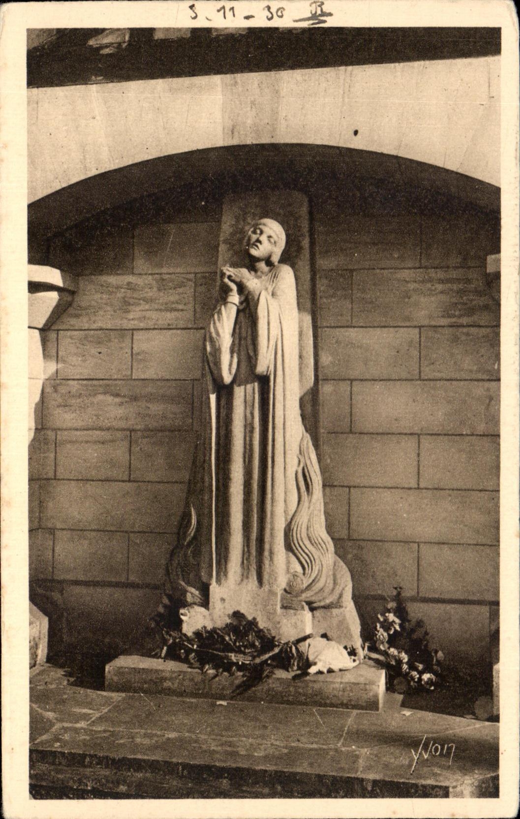 CPA Rouen Places Market Jeanne d' Arc On Its Roughing-hew