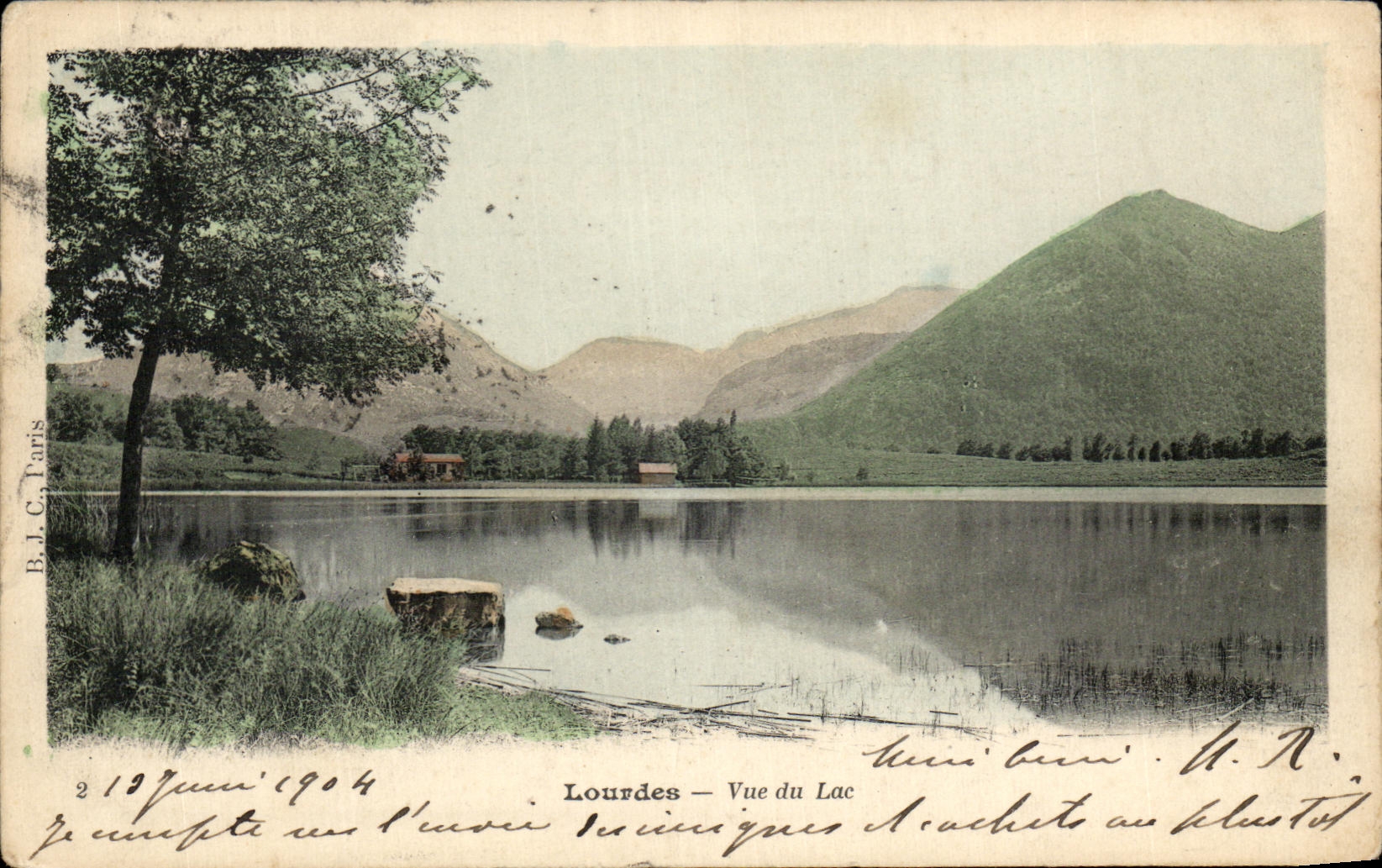 CPA Lourdes Vue du Lac