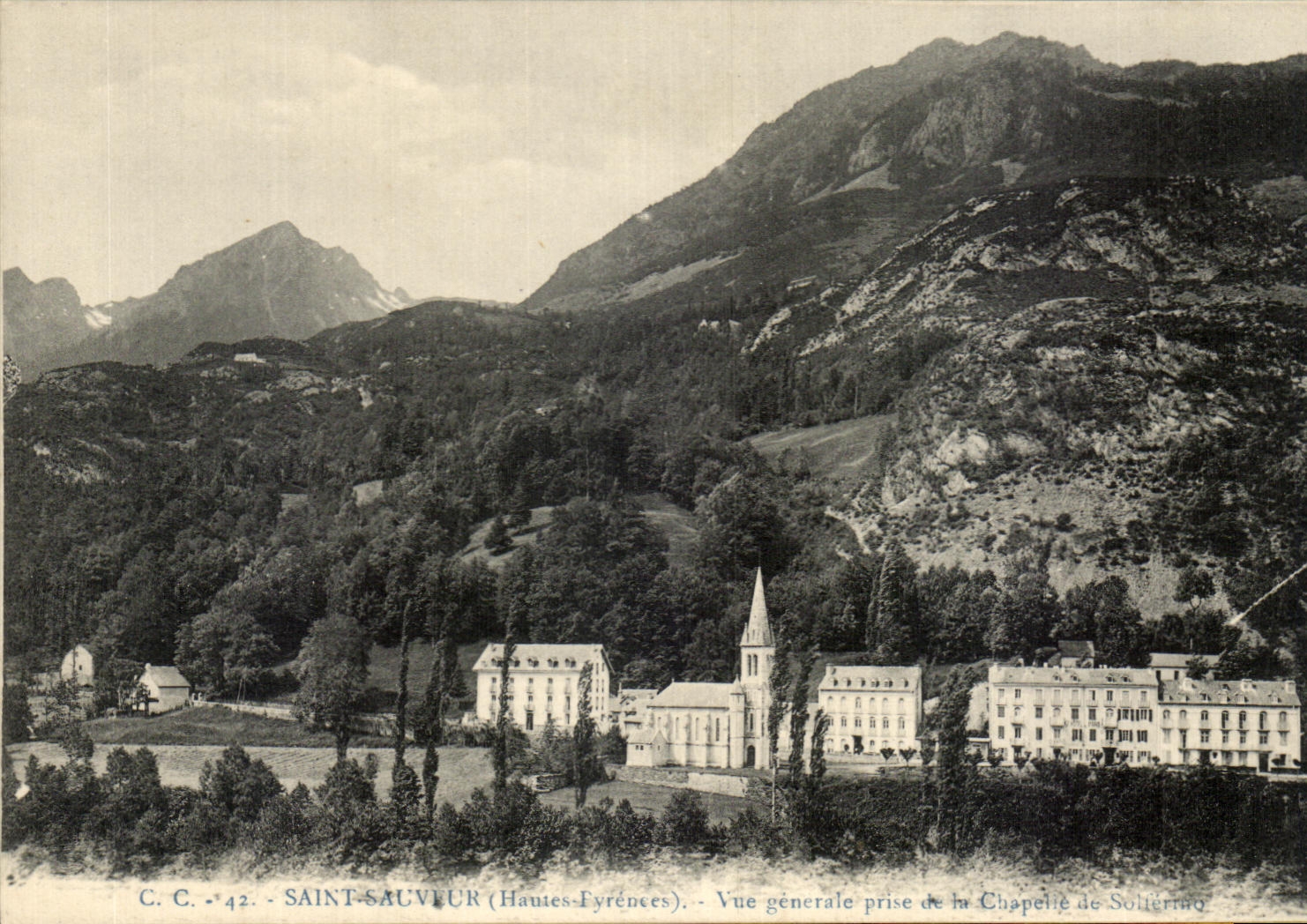 CPA Saint Sauveurr View taken of the Vault of Solferino