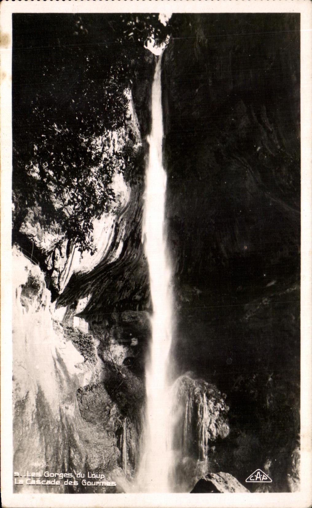 CPSM Les Gorges Du Loup La Cascade des Gourmes