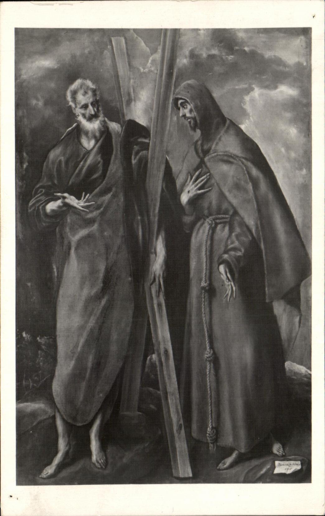 CPA Greco San Andro there San Francisco Museo del Prado Madrid