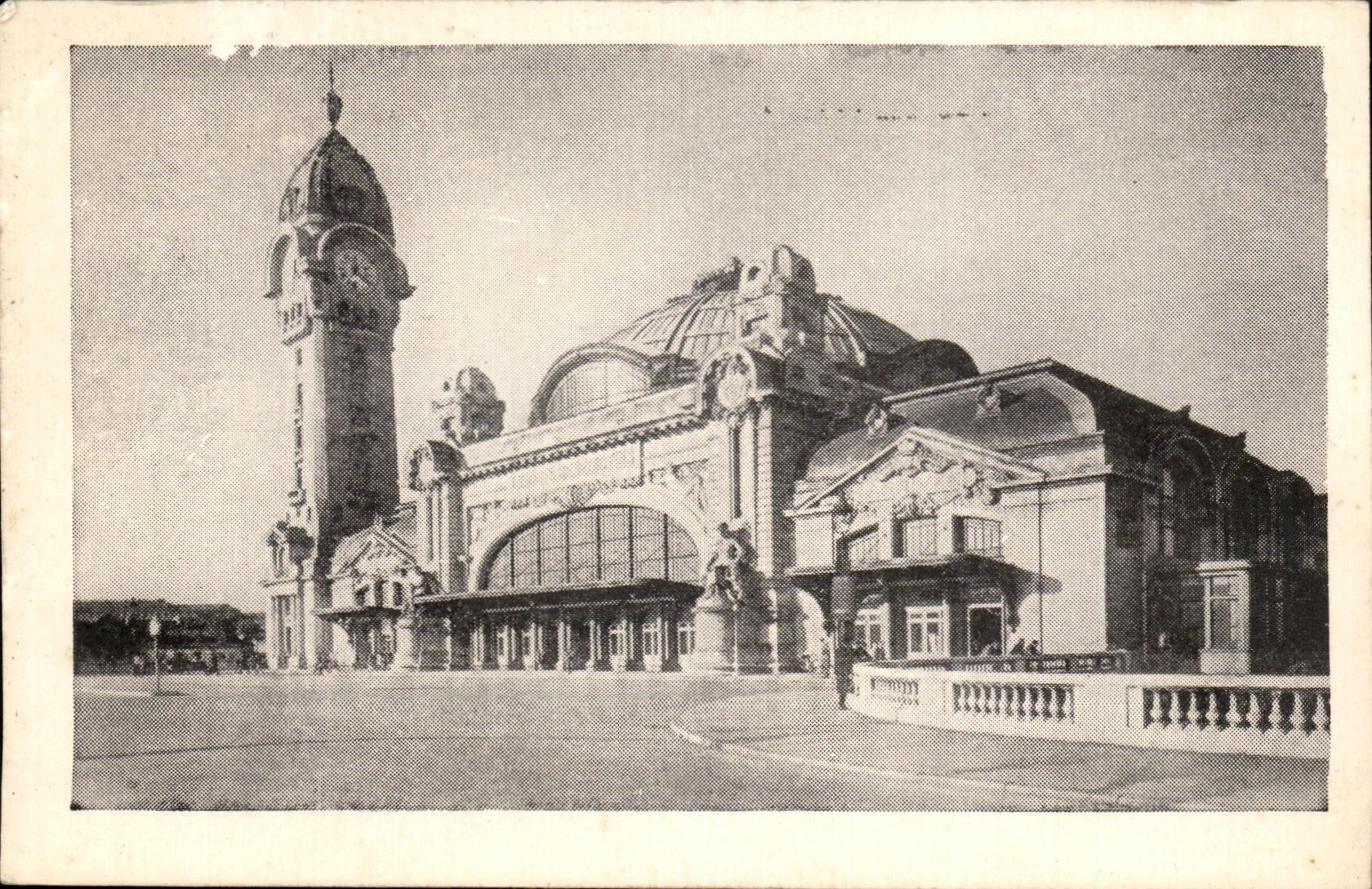 CPA Limoges La gare