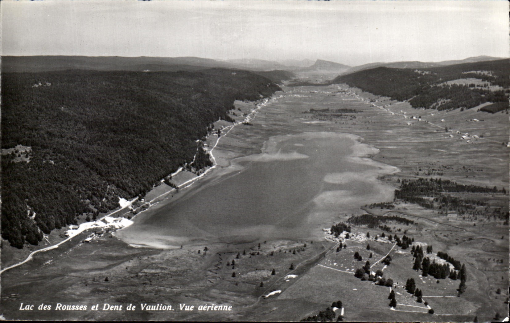 CPA Luc des Rousses et Dent de Vaulion Vue Aerienne Suissse