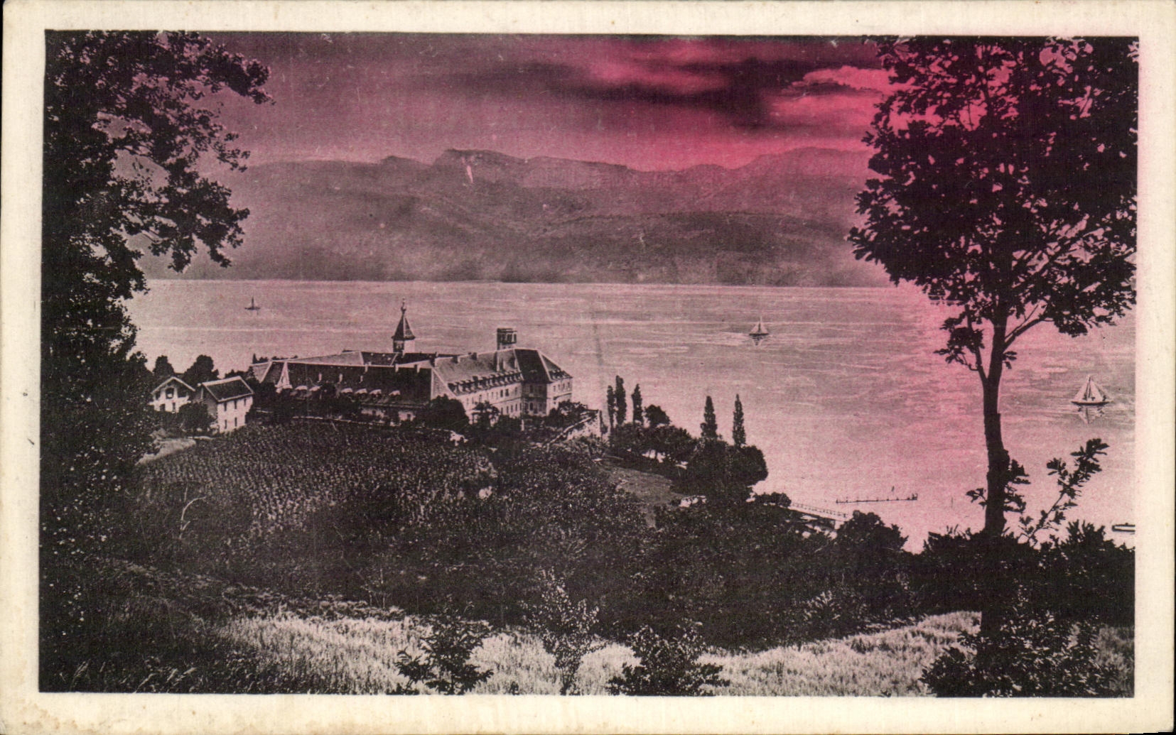 CPA Environs d'Aix Les Bains Abbaye de Hautecombe