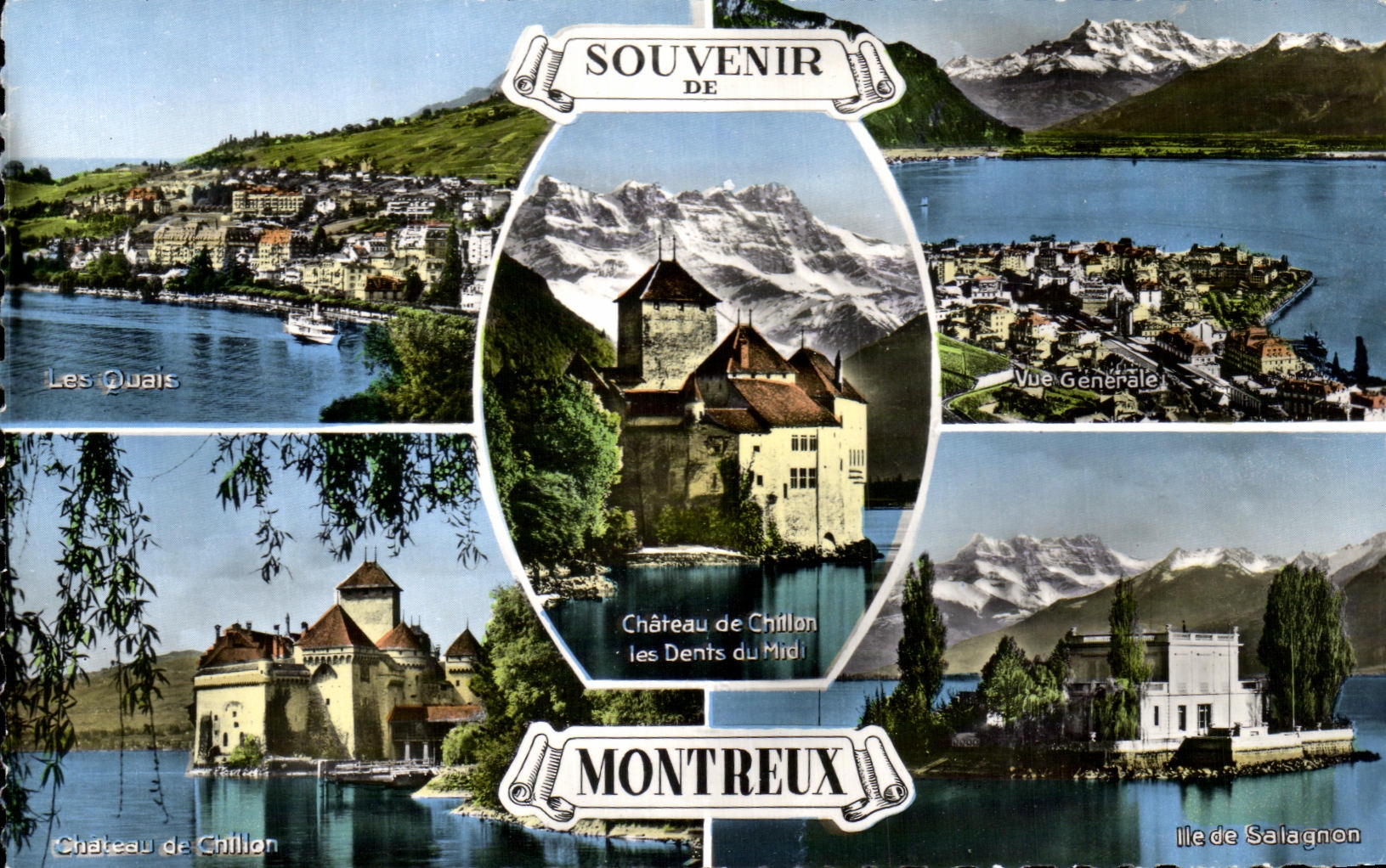 CPA Souvenir De Montreux 