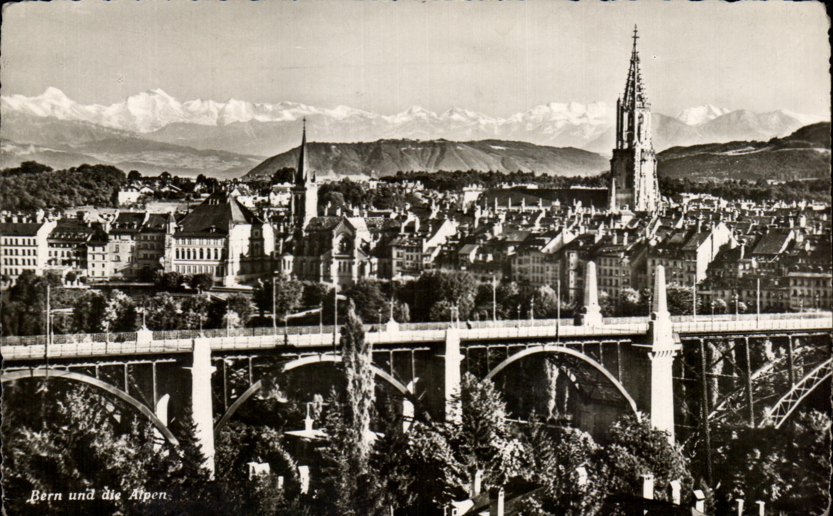 CPA Berne et les Alpes Suisse