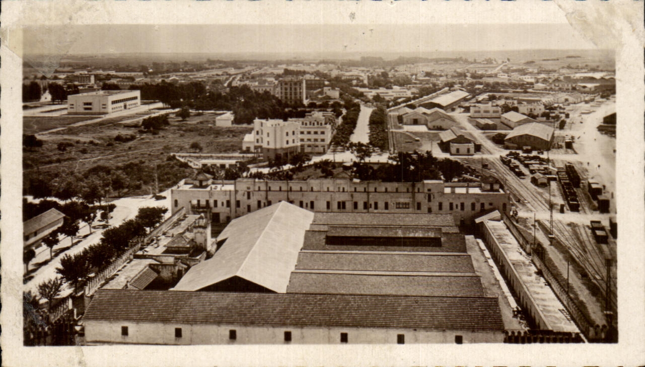 CPA Marox Lyautey Port View on the New City