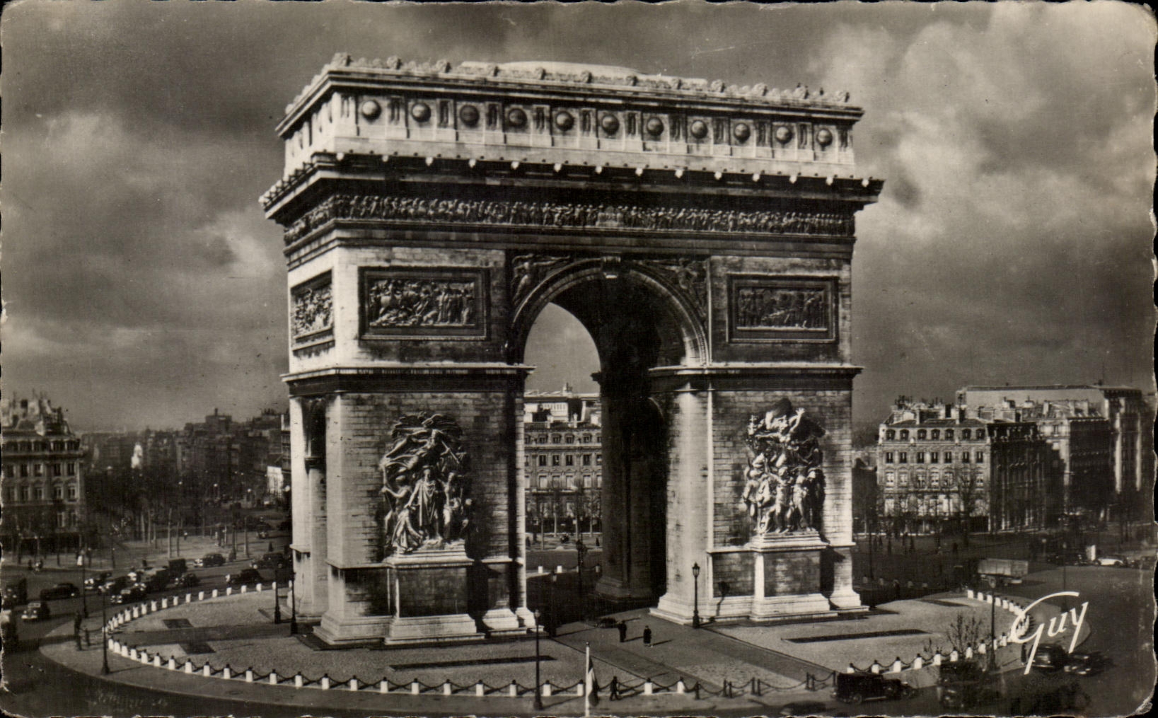 CPA Paris y sus maravillas Arc De Triomphe de Etoile