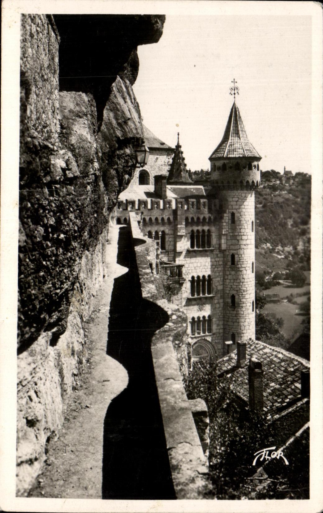 CPA Rocamadour Chemin de ronde